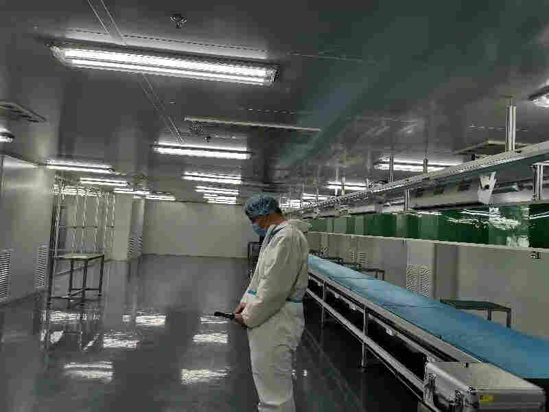 高标准化妆品生产车间洁净环境检测报告
